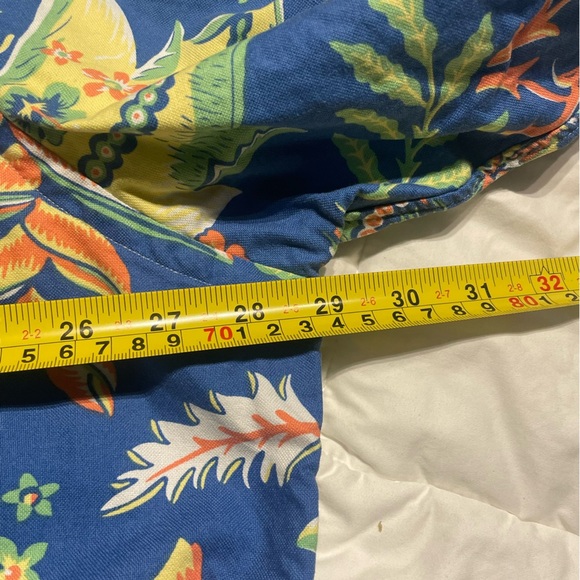 Ralph Lauren XXL Tall Classic Fit Hawaiian Long Sleeve Colorful Shirt - Picture 5 of 7